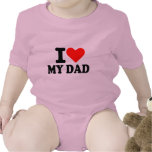I love my dad tee shirt