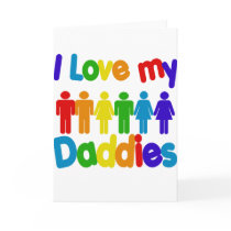 I Love my Daddies cards
