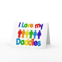 I Love my Daddies cards by BoogieMonst I Love my Daddies cards