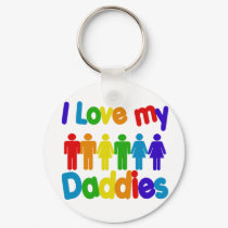 I Love my Daddies keychains by BoogieMonst I Love my Daddies keychains