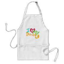 I love my Daddy Apron
