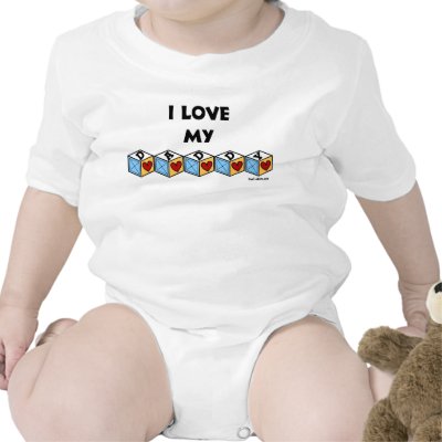 I love my Daddy baby  Tshirt by tshirtfun