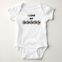 I love my Daddy baby t-shirts by tshirtfun I love my Daddy baby t-shirts