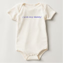 I love my daddy! (blue) t-shirts