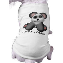 I Love My Daddy! pet clothing by LuraDee I Love My Daddy! pet clothing