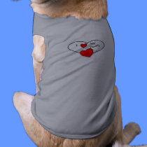 I love my daddy pet clothing