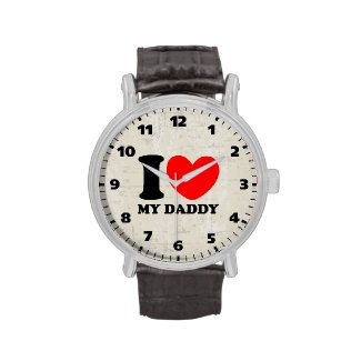 I Love My Daddy Wristwatch