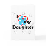 I Love My Daughter - Autism cards