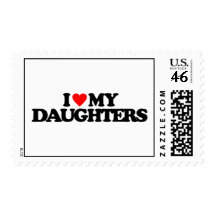 I LOVE MY DAUGHTERS STAMP