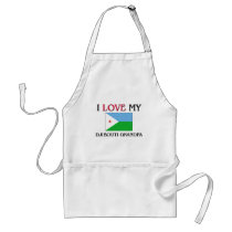 I Love My Djibouti Grandpa aprons by flagshirt I Love My Djibouti Grandpa aprons