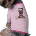 I Love My Doberman pet clothing