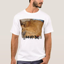 I Love my Dog t-shirts