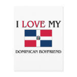 I Love My Dominican Boyfriend Postcard