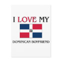 I Love My Dominican Boyfriend postcards
