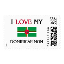 I Love My Dominican Mom postage