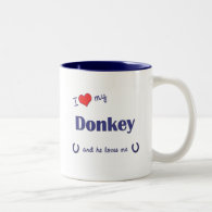 I Love My Donkey (Male Donkey) Mug