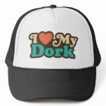 I Love My Dork Mesh Hats