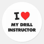 I love My Drill Instructor Stickers