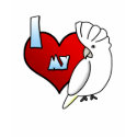 I Love my Ducorps Cockatoo t-shirts