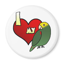 I Love my DYH Amazon magnets by MenagerieMayhem I Love my DYH Amazon magnets