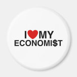 I Love My Economist Magnet