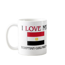 I Love My Egyptian Girlfriend mugs