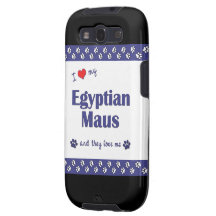I Love My Egyptian Maus (Multiple Cats) Galaxy SIII Case