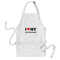 I Love My Egyptologist Apron