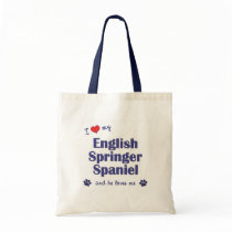 I Love My English Springer Spaniel (Male Dog) bags by thatsalottadogs I Love My English Springer Spaniel (Male Dog) bags