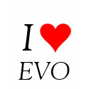 I love my Evo - Customized t-shirts