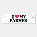 I love my Farmer Bumper Stickers