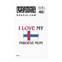 I Love My Faroese Mom postage by tshirtshirts I Love My Faroese Mom postage