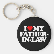 I LOVE MY FATHER-IN-LAW KEY CHAIN