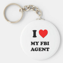 I love My Fbi Agent Key Chains
