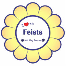 I Love My Feists (Multiple Dogs) Photo Sculptures