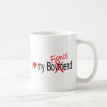 I Love My Fiance Coffee Mugs