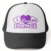 I Love My Fiance hats