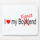 I Love My Fiance Mouse Pad