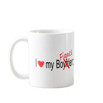 I Love My Fiance mugs