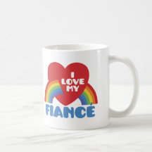 I Love My Fiance Mug