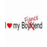 I Love My Fiance t-shirts