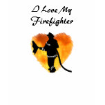 "I Love My Firefighter" T-Shirt "I Love My Firefighter" T-Shirt