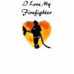 "I Love My Firefighter" T-Shirt