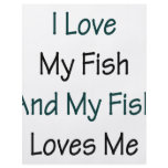 I Love My Fish And My Fish Loves Me Custom Flyer
