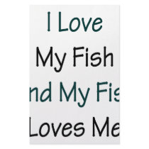 I Love My Fish And My Fish Loves Me stationery by Supernova23 I Love My Fish And My Fish Loves Me stationery