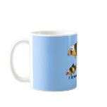 I love my fish tank funny clown loach MUG