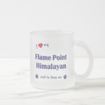 I Love My Flame Point Himalayan (Male Cat) Mugs