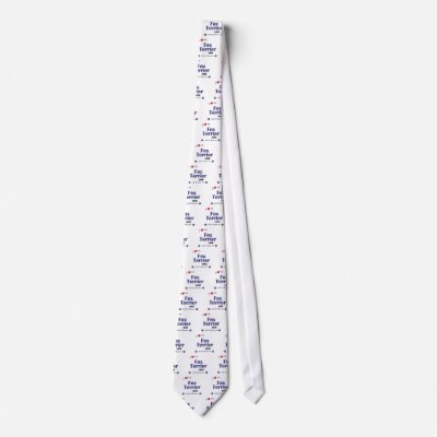 I Love My Fox Terrier Mix (Male Dog) Necktie by muttybuddy