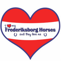 I Love My Frederiksborg Horses (Multiple Horses) Acrylic Cut Out