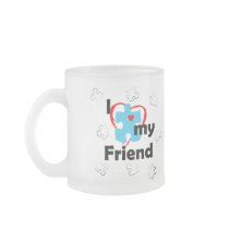I Love My Friend - Autism Mug